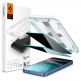 Spigen Glas.Tr Ez Fit Privacy Tempered Glass 2 Pack - 2 броя стъклени защитни покрития с определен ъгъл на виждане за дисплея за Samsung Galaxy S25, Galaxy S24 thumbnail