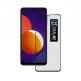 OBALME Tempered Glass Screen Protector 5D - обхващащо и ръбовете стъклено защитно покритие за дисплея на Samsung Galaxy M12, A32 5G, A12, A02s (черен-прозрачен) thumbnail