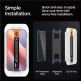 Spigen Glas.tR EZ Fit Tempered Glass 1pc - калено стъклено защитно покритие за дисплея на iPhone 16 Pro Max (прозрачен)(bulk) thumbnail 12