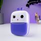 Mini Kids Portable Thermal Printer With Camera HURC10F - фотоапарат и безжичен термопринтер (лилав) thumbnail 4