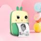 Mini Kids Portable Thermal Printer With Camera HURC10Z - фотоапарат и безжичен термопринтер (зелен) thumbnail 13