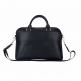 Guess PU Grained Triangle Logo Laptop Bag 16 - луксозна дизайнерска чанта с дръжки и презрамка за преносими компютри до 16 инча (черен) thumbnail 3