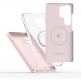 Tech-Protect Liquid Silicone MagSafe Case - силиконов (TPU) калъф с MagSafe за Samsung Galaxy S25 Ultra (розов) thumbnail 2