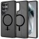 Tech-Protect MagMat MagSafe Case - хибриден удароустойчив кейс с MagSafe за Samsung Galaxy S25 Ultra (черен-мат) thumbnail