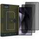 Hofi Anti-Spy Pro Plus Full Screen Tempered Glass 2 Pack - 2 броя калени стъклени защитни покрития с определен ъгъл на виждане за дисплея на Samsung Galaxy S25 Ultra (черен-прозрачен) thumbnail