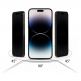 Hofi Anti-Spy Pro Plus Full Screen Tempered Glass 2 Pack - 2 броя калени стъклени защитни покрития с определен ъгъл на виждане за дисплея на Samsung Galaxy S25 Ultra (черен-прозрачен) thumbnail 2