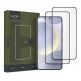 Hofi Glass Pro Plus Tempered Glass 2.5D 2 Pack - 2 броя калени стъклени защитни покрития за дисплея на Samsung Galaxy S25 (черен-прозрачен) thumbnail