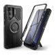 Tech-Protect Kevlar MagSafe Case - удароустойчив хибриден кейс с MagSafe за Samsung Galaxy S25 (черен) thumbnail
