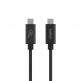 Belkin Connect USB4 USB-C to USB-C Cable 240W - здрав USB4 кабел с въжена оплетка за устройства с USB-C порт (200 см) (черен) thumbnail 8
