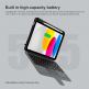 Nillkin Bumper Combo Keyboard Protective Case - удароустойчив кейс, с отделяща клавиатура и поставка за iPad 10 (2022), iPad 11 (2025) (черен) thumbnail 6