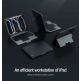 Nillkin Bumper Combo Keyboard Protective Case Backlit Version - удароустойчив кейс, с отделяща клавиатура и поставка за iPad Pro 13 (2024) thumbnail 7