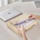 Tech-Protect Basic Laptop Bag 14 - елегантна чанта за MacBook Pro 14 М1 (2021), MacBook Pro 13 и лаптопи до 14 инча (бежов) thumbnail 4