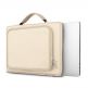 Tech-Protect Basic Laptop Bag 14 - елегантна чанта за MacBook Pro 14 М1 (2021), MacBook Pro 13 и лаптопи до 14 инча (бежов) thumbnail 8