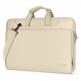 Tech-Protect PocketBag Laptop Bag 16 - елегантна чанта с дръжки и презрамка за MacBook Pro 15 и преносими компютри до 16 инча (бежов) thumbnail