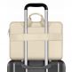 Tech-Protect PocketBag Laptop Bag 16 - елегантна чанта с дръжки и презрамка за MacBook Pro 15 и преносими компютри до 16 инча (бежов) thumbnail 3