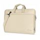 Tech-Protect PocketBag Laptop Bag 14 - елегантна чанта с дръжки и презрамка за MacBook Air 13, MacBook Pro 13, MacBook Pro 14 и лаптопи до 14 инча (бежов) thumbnail