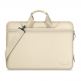 Tech-Protect PocketBag Laptop Bag 14 - елегантна чанта с дръжки и презрамка за MacBook Air 13, MacBook Pro 13, MacBook Pro 14 и лаптопи до 14 инча (бежов) thumbnail 2
