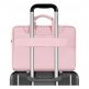 Tech-Protect PocketBag Laptop Bag 16 - елегантна чанта с дръжки и презрамка за MacBook Pro 15 и преносими компютри до 16 инча (розов) thumbnail 4