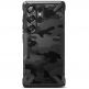 Ringke Fusion-X Case - хибриден удароустойчив кейс за Samsung Galaxy S25 Ultra (черен-камуфлаж) thumbnail 3