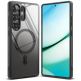 Ringke Fusion Magnetic Bold Case - хибриден удароустойчив кейс с MagSafe за Samsung Galaxy S25 Ultra (черен-прозрачен) thumbnail 2