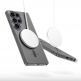 Tech-Protect MagSlim MagSafe Case - тънък полипропиленов кейс с Magsafe за Samsung Galaxy S25 Ultra (черен-прозрачен) thumbnail 2