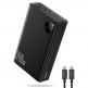 Baseus Adaman Power Bank 140W 24000 mAh (P10021508113-00) - преносима външна батерия с 2xUSB-C и 1xUSB-A изходи и технология за бързо зареждане (черен) thumbnail