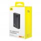 Baseus Adaman Power Bank 140W 24000 mAh (P10021508113-00) - преносима външна батерия с 2xUSB-C и 1xUSB-A изходи и технология за бързо зареждане (черен) thumbnail 2