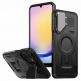Techsuit CamVault Pro Case - хибриден удароустойчив кейс с вградена поставка и MagSafe за Samsung Galaxy A25 5G (черен)  thumbnail
