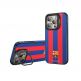FC Barcelona Official Magnetic Hybrid Case - хибриден удароустойчив кейс с MagSafe за iPhone 16 Pro Max (червен-син) thumbnail 2