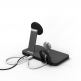 Mophie Snap Plus 3in1 Magnetic MagSafe Wireless Charger - тройна поставка (пад) за безжично зареждане за iPhone с Magsafe, Apple Watch, AirPods Pro и Qi съвместими устройства (черен) thumbnail 6