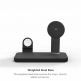 Mophie Snap Plus 3in1 Magnetic MagSafe Wireless Charger - тройна поставка (пад) за безжично зареждане за iPhone с Magsafe, Apple Watch, AirPods Pro и Qi съвместими устройства (черен) thumbnail 7