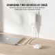 4smarts GaN FlatPlug Slim Duos Wall Charger 65W - захранване за ел. мрежа за мобилни устройства с 2xUSB-C изходи и с технология за бързо зареждане (бял) thumbnail 6