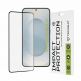 Techsuit Full Glue Tempered Glass 111D - калено стъклено защитно покритие за дисплея на Samsung Galaxy S25 Edge (черен-прозрачен) thumbnail