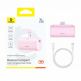 Baseus Compact Powerbank USB-C Connector 5000mAh 20W (P10068306213-00) - външна батерия с USB-C конектор (розов) thumbnail 4