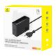 Baseus Digital Charger GaN 240W (P10163901113-00) - захранване за ел. мрежа за лаптопи, смартфони и таблети с USB-A и 3xUSB-C изходи с технология за бързо зареждане (черен)  thumbnail 8