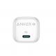 Anker Zolo GaN USB-C Charger 30W - захранване за ел. мрежа с USB-C изход с технология за бързо зареждане (бял) thumbnail 3
