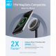 Anker MagGo Qi2 Charger Stand 15W - настолна поставка за безжично зареждане за iPhone с MagSafe и Qi2 съвместими мобилни устройства (черен) thumbnail 4