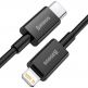 Baseus Superior USB-C to Lightning Cable PD 20W (CATLYS-A01) - USB-C към Lightning кабел за Apple устройства с Lightning порт (100 см) (черен) thumbnail 2