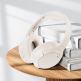 Acefast H6 ANC Wireless Over-Ear Headphones - безжични блутут слушалки с активна изолация на околния шум (бял) thumbnail 3