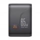 Joyroom Gan Universal World Travel Adapter 65W - захранване с 2xUSB-А и 3xUSB-C изходи и преходници за цял свят в едно устройство за мобилни устройства (черен) thumbnail 4