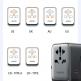 Joyroom Gan Universal World Travel Adapter 65W - захранване с 2xUSB-А и 3xUSB-C изходи и преходници за цял свят в едно устройство за мобилни устройства (черен) thumbnail 8