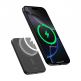 Pitaka Qi2 Aramid Fiber Magnetic Power Bank 5000 mAh 15W - преносима външна батерия с USB-C порт и безжично зареждане с MagSafe (син) thumbnail 4