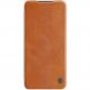 Nillkin Qin Leather Flip Case - кожен калъф, тип портфейл за Samsung Galaxy A13 5G (кафяв) thumbnail 2