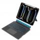 Tech-Protect SmartCase Mag Pen and Keyboard - кожен калъф с магнитно закрепяне и безжична блутут клавиатура за iPad Pro 13 (2024) (черен) thumbnail 9
