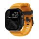 Nomad Rocky Point Strap - силиконова каишка за Apple Watch 42мм, 44мм, 45мм, 46мм, Ultra 49мм (жълт-черен) thumbnail