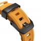 Nomad Rocky Point Strap - силиконова каишка за Apple Watch 42мм, 44мм, 45мм, 46мм, Ultra 49мм (жълт-черен) thumbnail 4