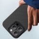 Benks Magnetic Armor Air Kevlar Case 600D - кевларен кейс с MagSafe за iPhone 16 Pro (черен-сив) thumbnail 6