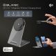Blavec Qi2 Wireless Fast Charger Stand 15W - сгъваема алуминиева поставка за безжично зареждане за iPhone с MagSafe и Qi2 съвместими мобилни устройства (сребрист) thumbnail 9