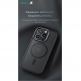 Benks Magnetic Mist Metal Frame Case - хибриден удароустойчив кейс с MagSafe за iPhone 16 Pro (черен) thumbnail 6