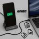 4smarts Charging Station VoltDock USB-C 60W - док станция за зареждане на мобилни устройства с USB-C порт (сив) thumbnail 6
